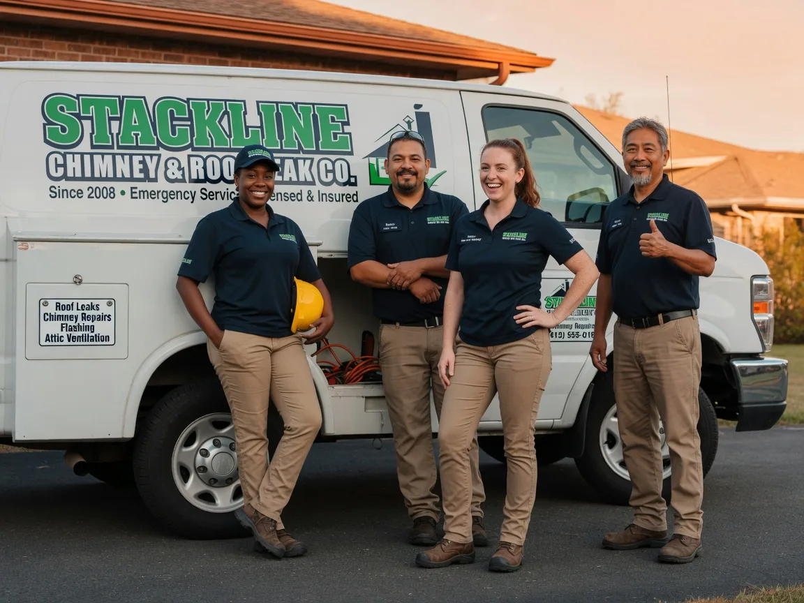 Chimney flashing repair company in Golden City, MO
